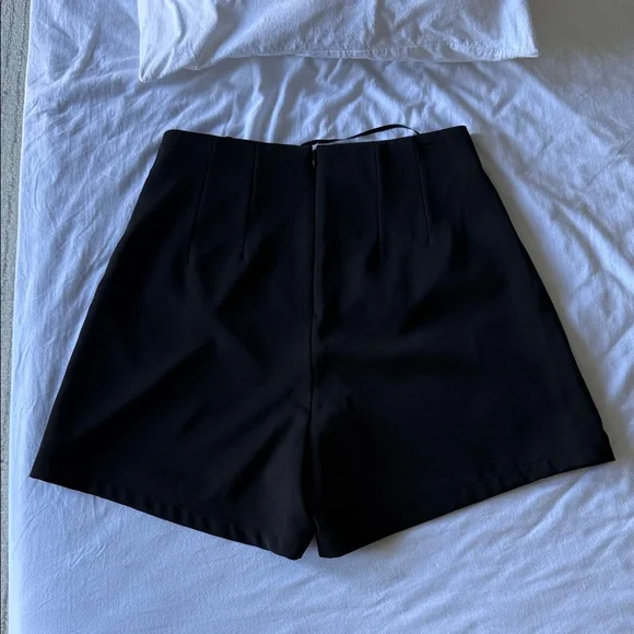 Odd Muse Black High Waist Women's Shorts - Picture 4 of 4